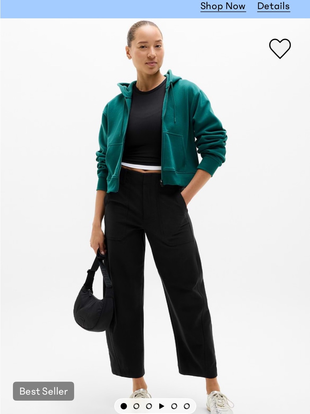 Athleta skyline high rise barrel leg pants